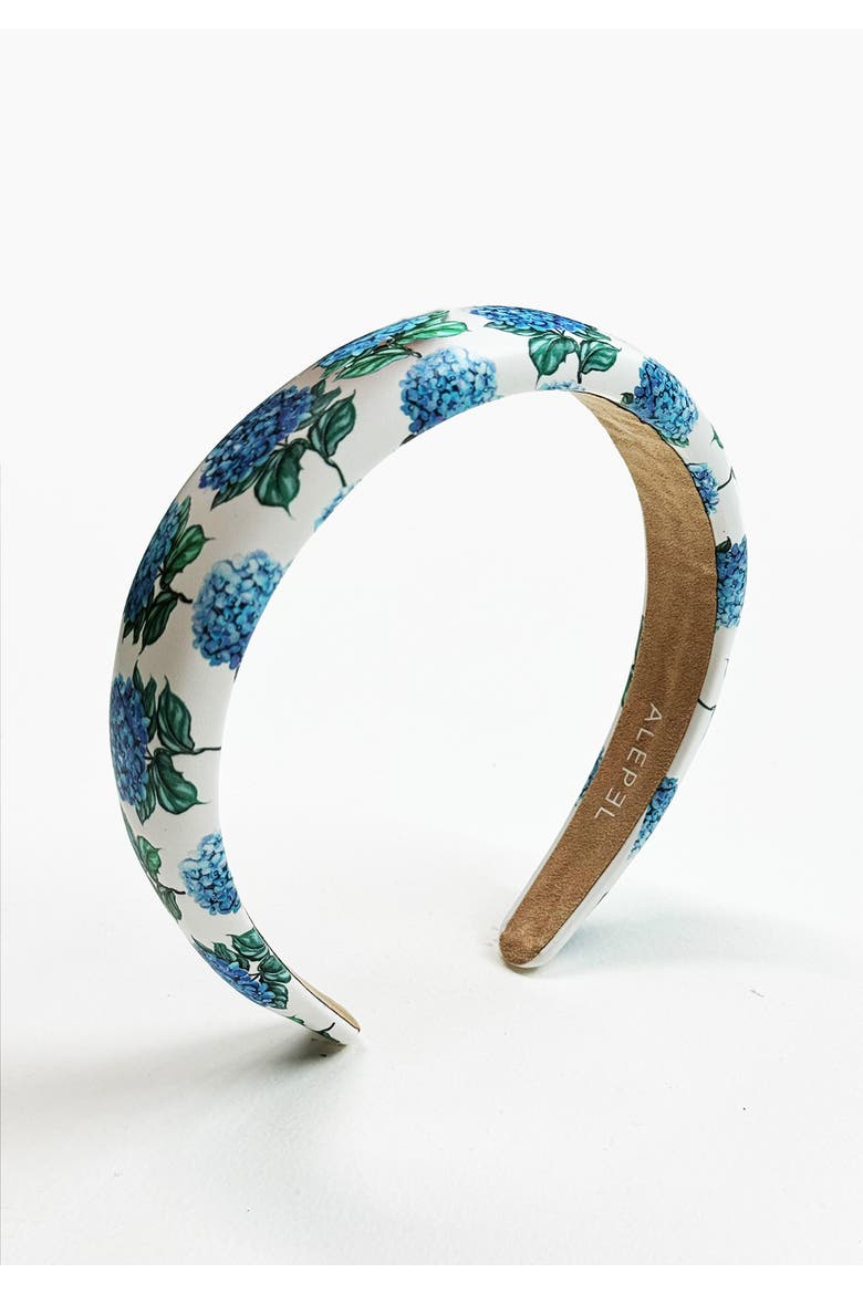 Hydrangea Headband, Main, color, Hydrangea