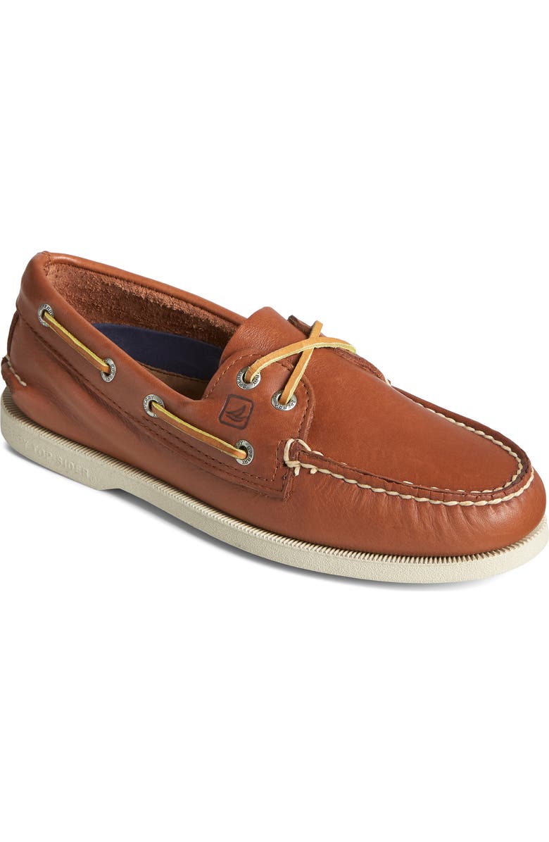 Sperry 'Authentic Original' Leather Boat Shoe, Main, color,