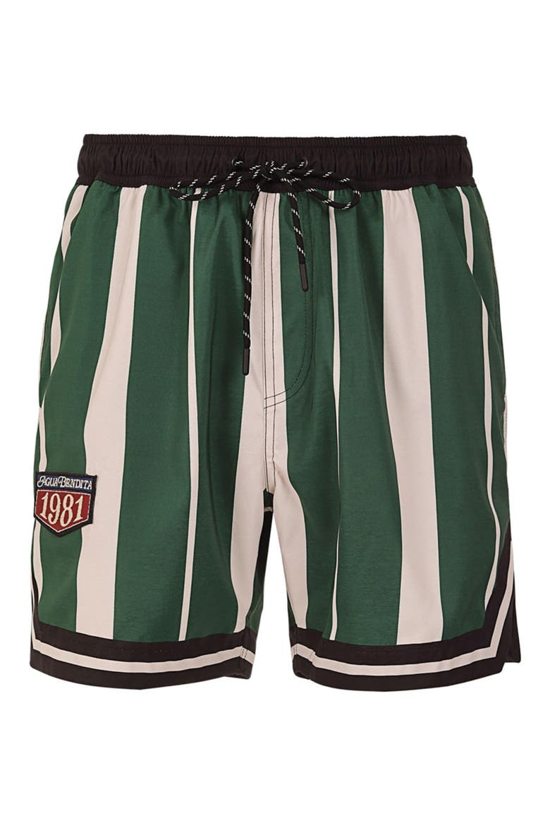 Dan Varsity Swim Trunks, Alternate, color, MULTICOLOR