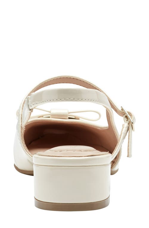 Bandolino Adana Slingback Pump In White