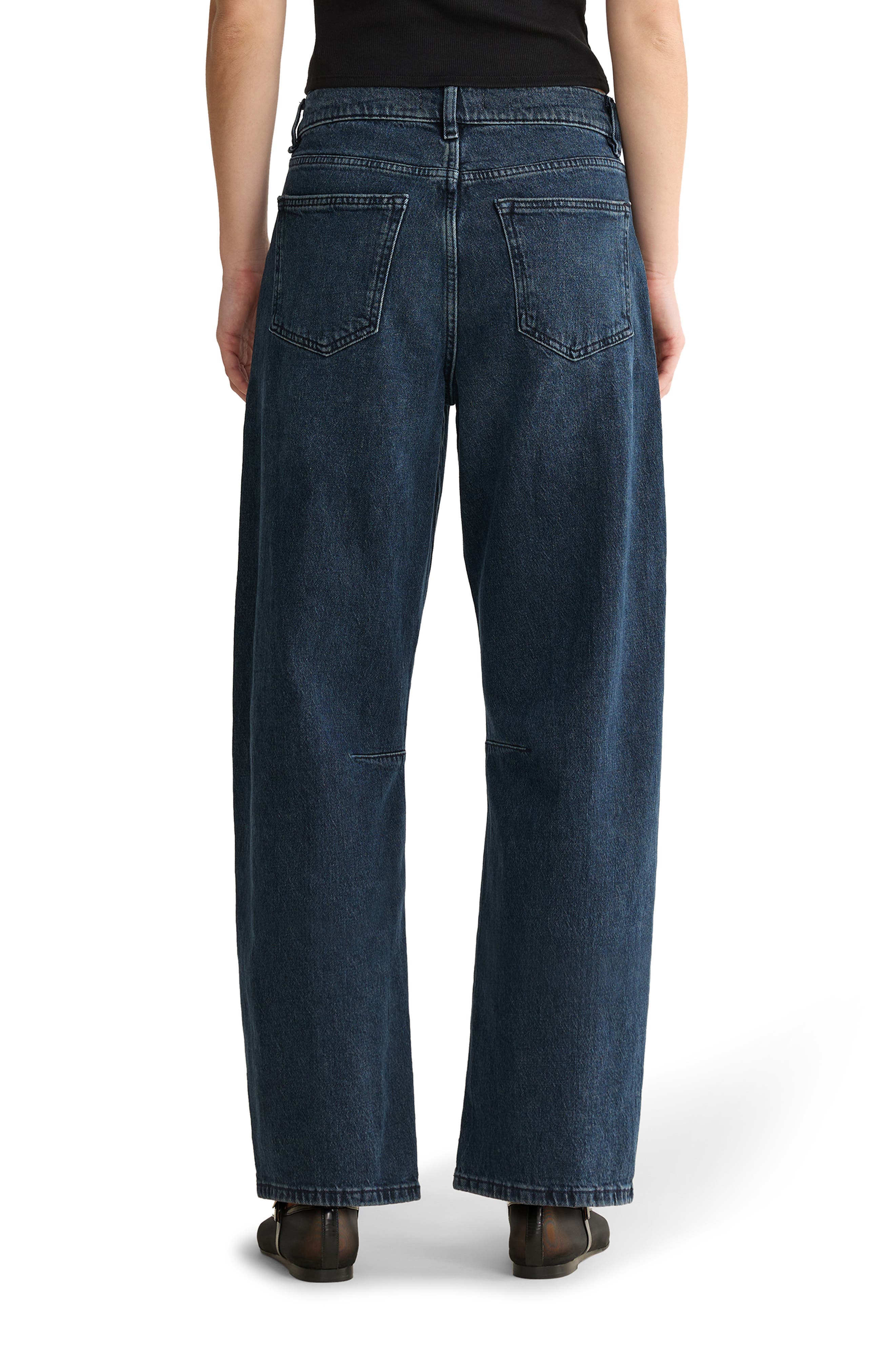 BNA Soft Curve Barrel Jeans - image 2