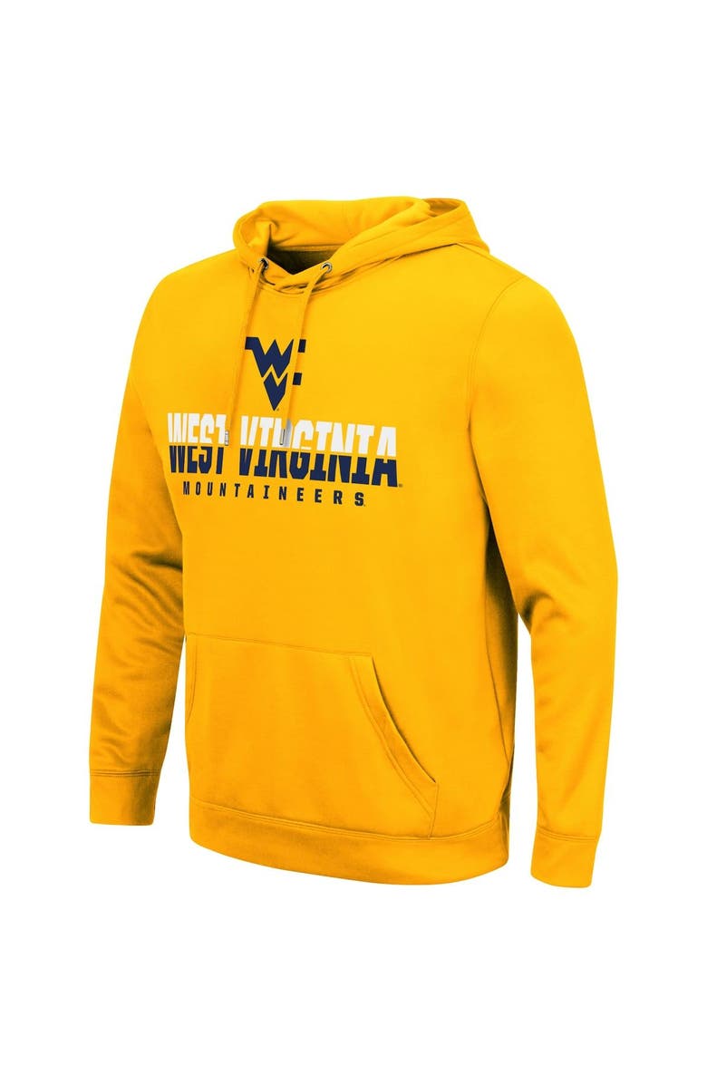 COLOSSEUM Men's Colosseum Gold West Virginia Mountaineers Lantern Pullover Hoodie, Alternate, color, Gold