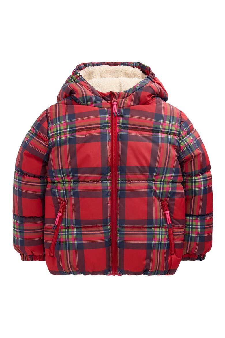 Kids' Fun Padded Coat, Main, color, MULTI GINGHAM