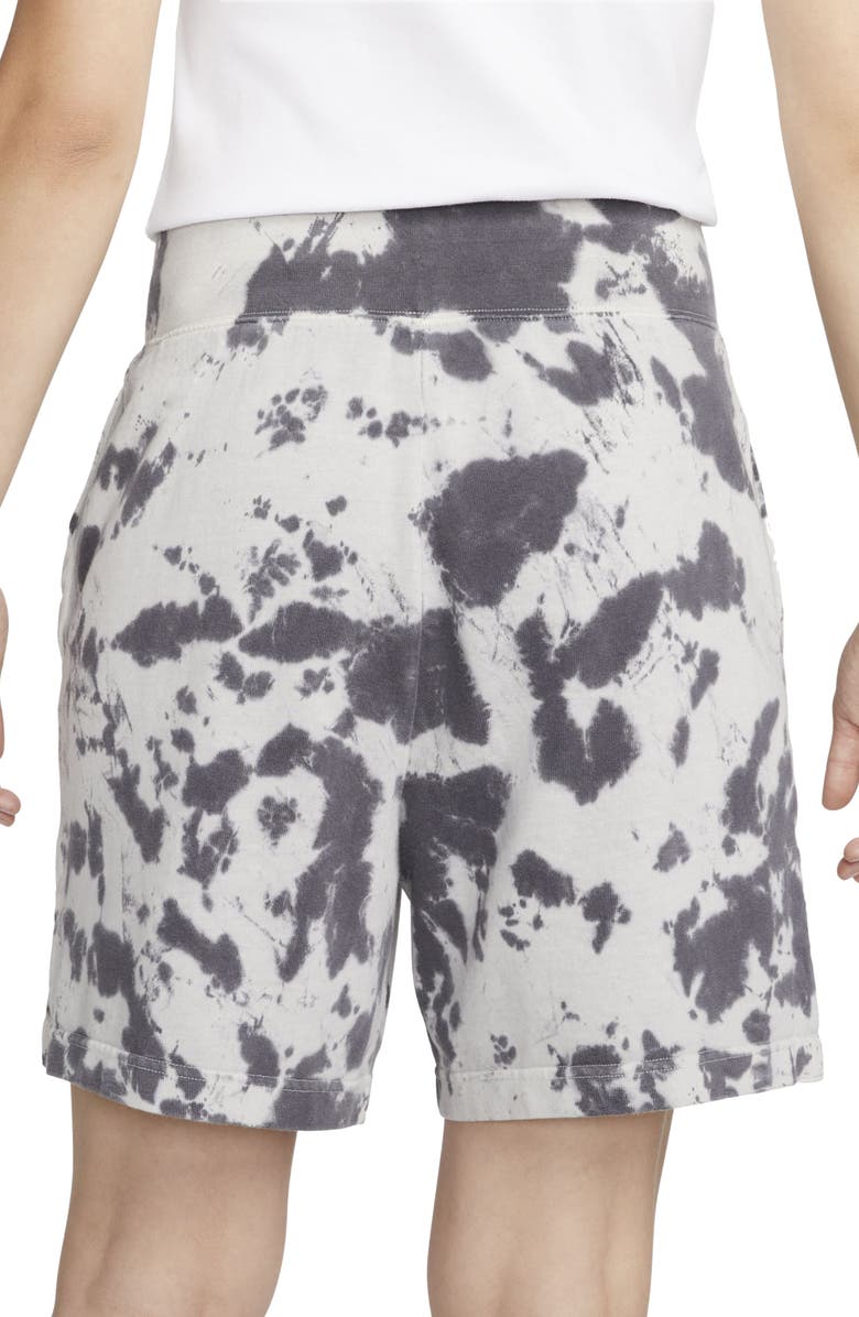 Nike High Waist Cloud Dye Cotton Shorts, Alternate, color, 