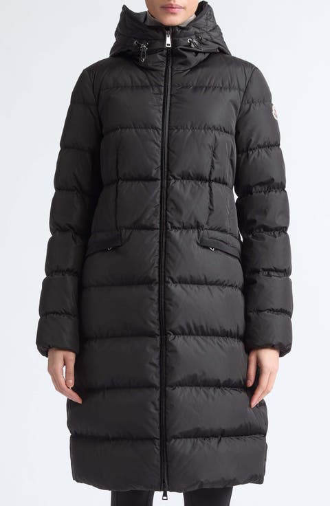 Avocette Hooded Quilted Down Puffer Coat