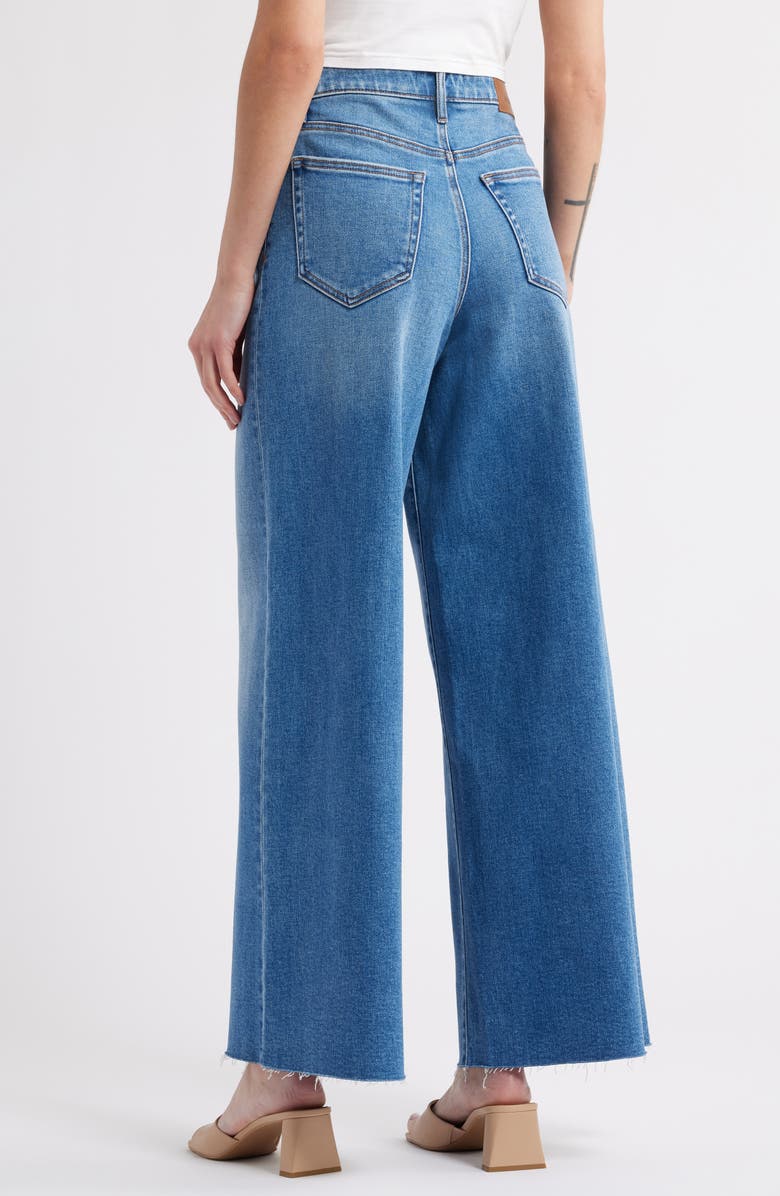 HIDDEN JEANS Welt Pocket Super High Waist Wide Leg Jeans, Alternate, color, 