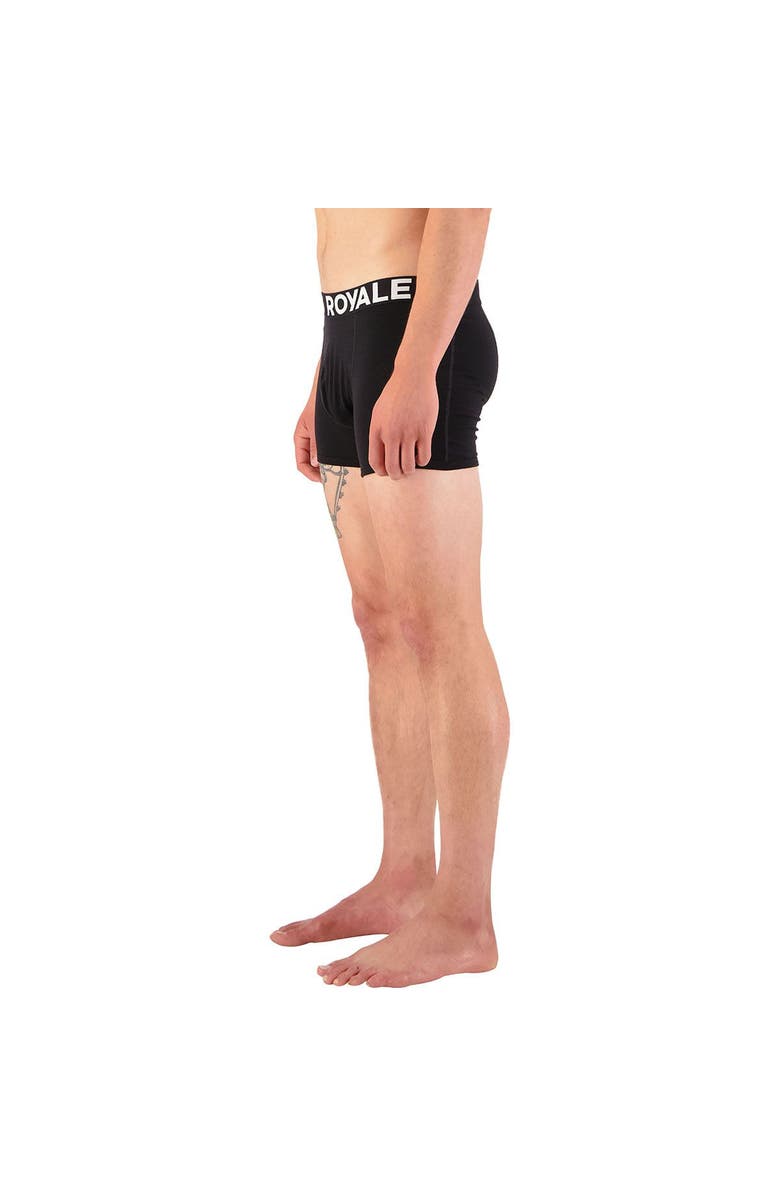 Mons Royale Hold 'Em Shorty Boxer - Men's, Alternate, color, Black Ii