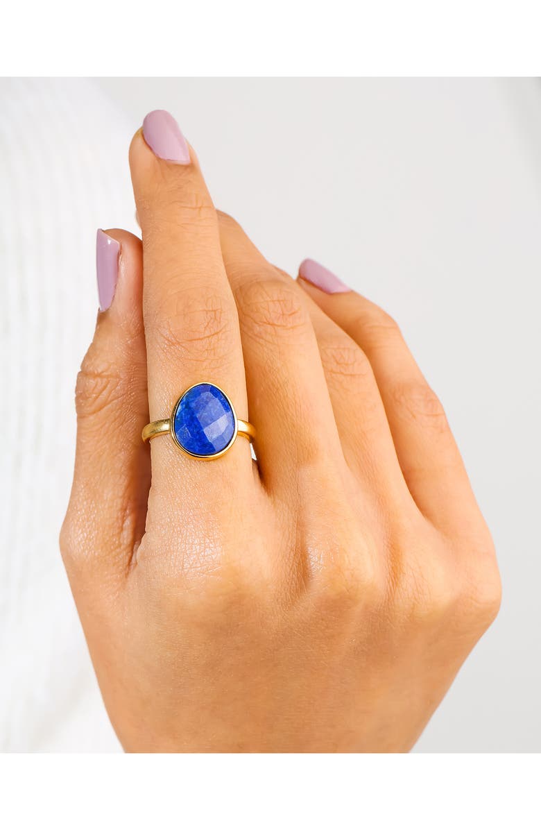YS GEMS Lapis Lazuli Ring, Alternate, color, Blue