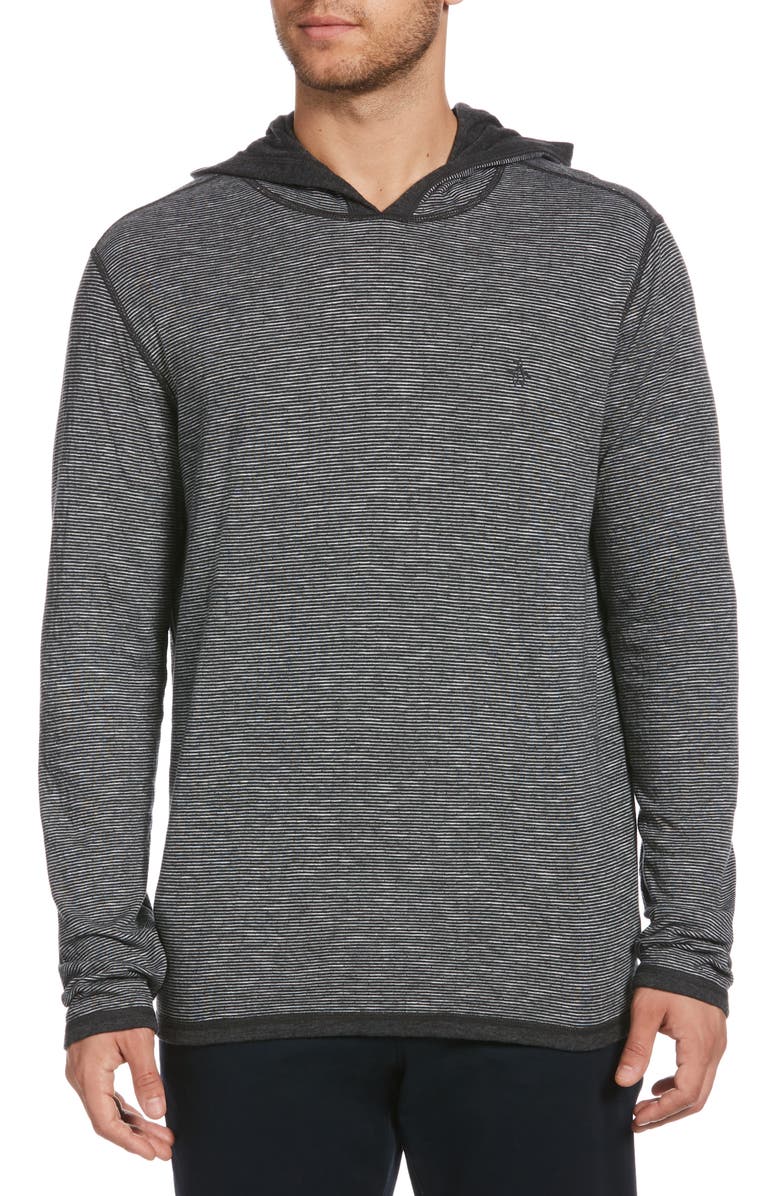 Original Penguin Reversible Duofold Hoodie, Alternate, color,