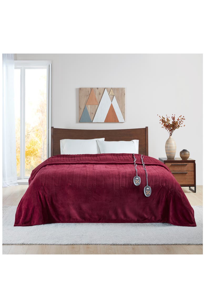 Heated Blanket, Alternate, color, RED