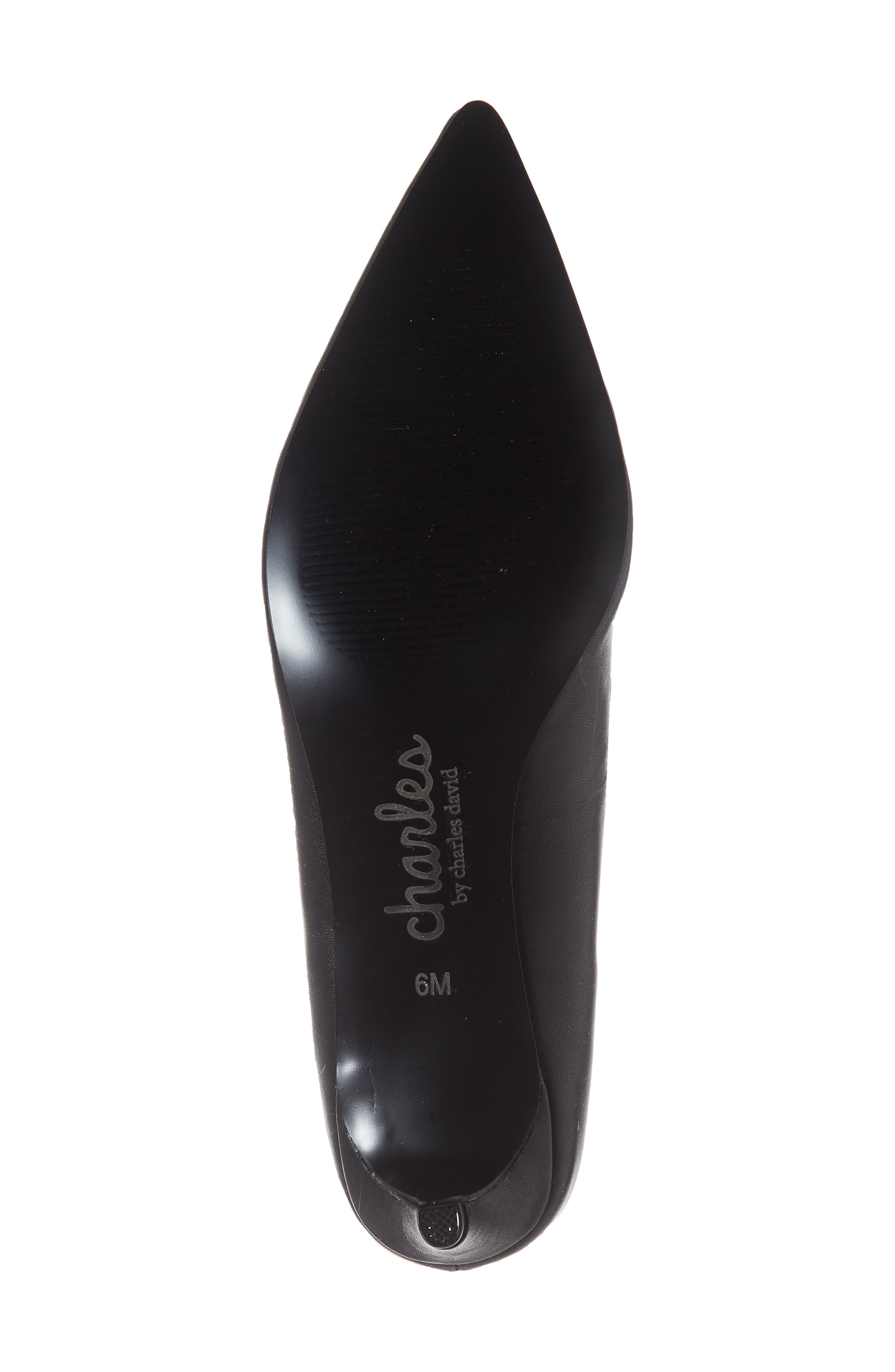 Charles by Charles David Kitten Pointy Toe Pump, Alternate, color, 