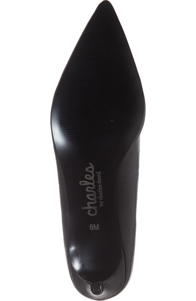 Charles by Charles David Kitten Pointy Toe Pump, Alternate, color,