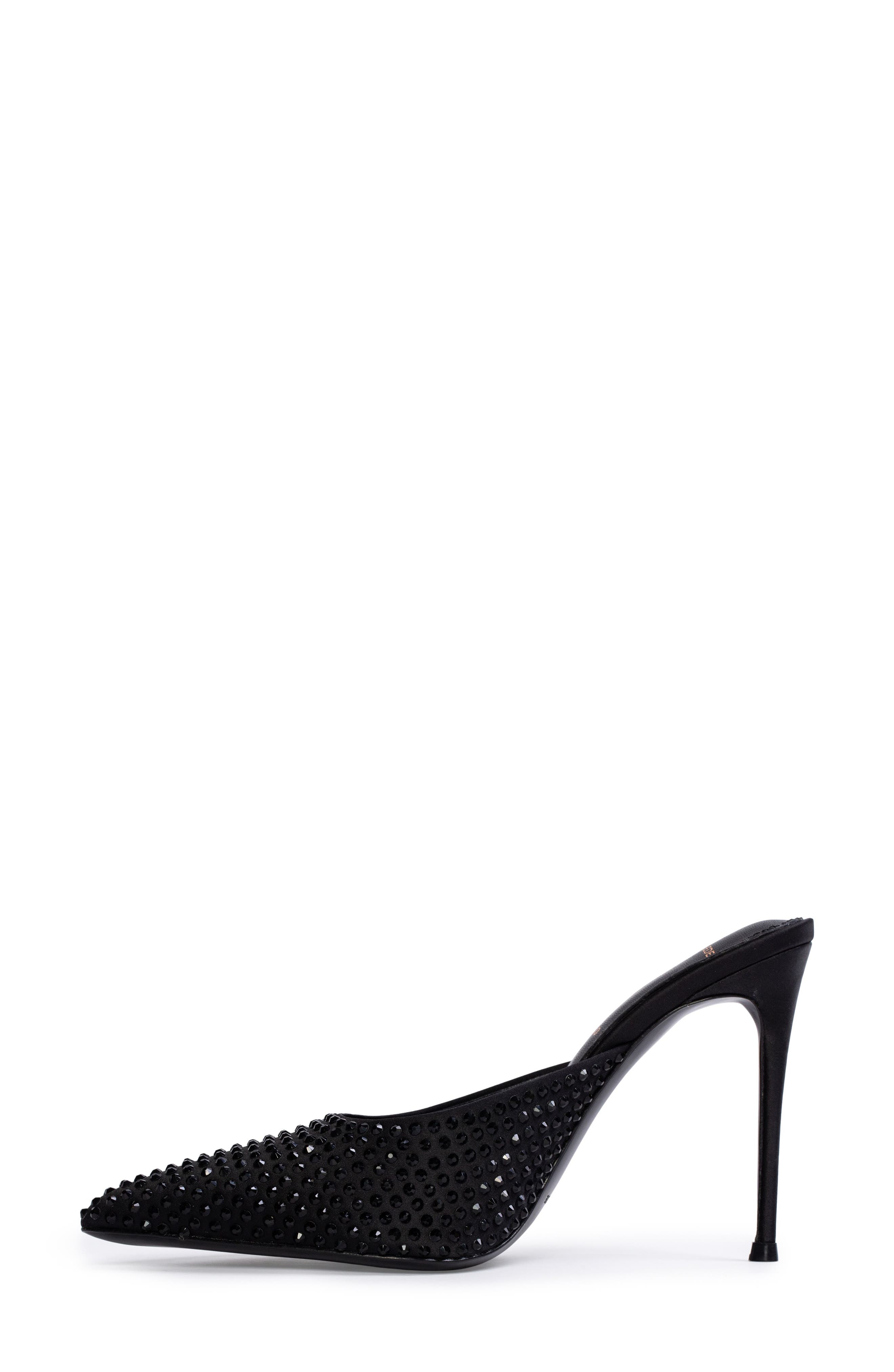 BLACK SUEDE STUDIO Luv Pointed Toe Mule, Alternate, color, 