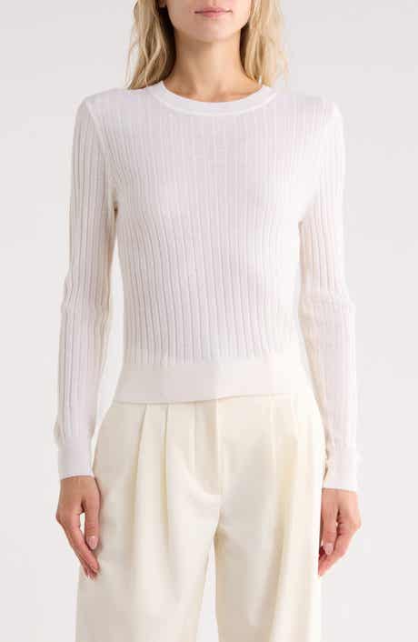 Cheval Merino Wool Crewneck Sweater