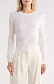 Veronica Beard Cheval Merino Wool Crewneck Sweater
