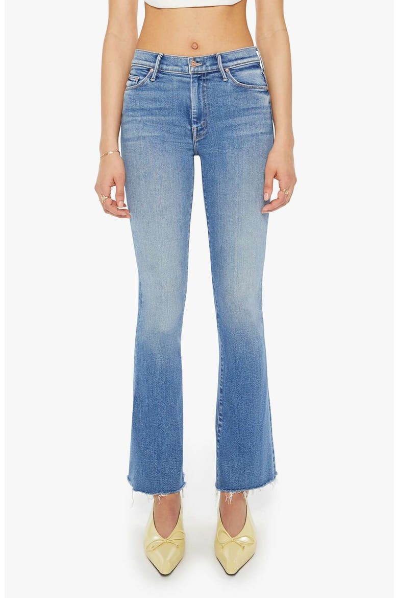 The Weekend Fray Hem Bootcut Jeans, Main, color, FAN FAVORITE