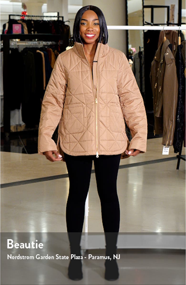 Stella Quilted Coat, sales video thumbnail