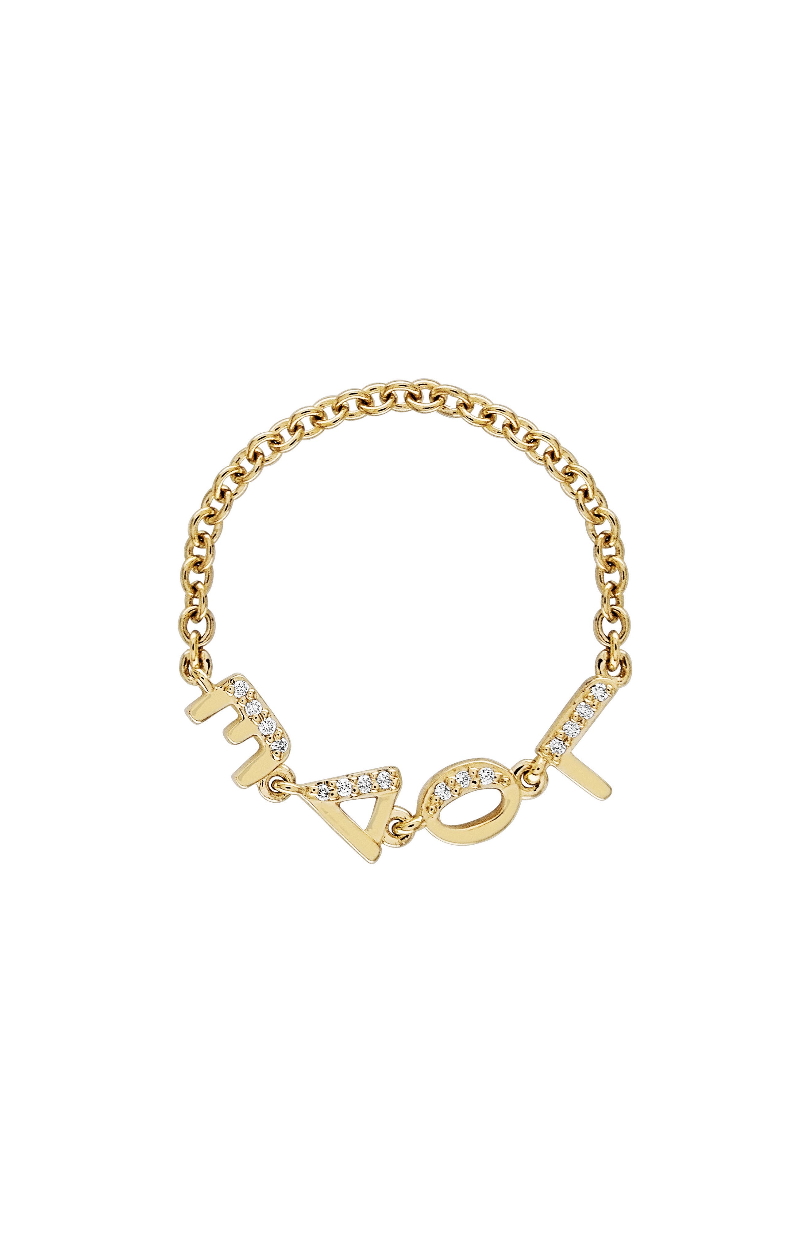 selected YELLOW GOLD/ DIAMOND