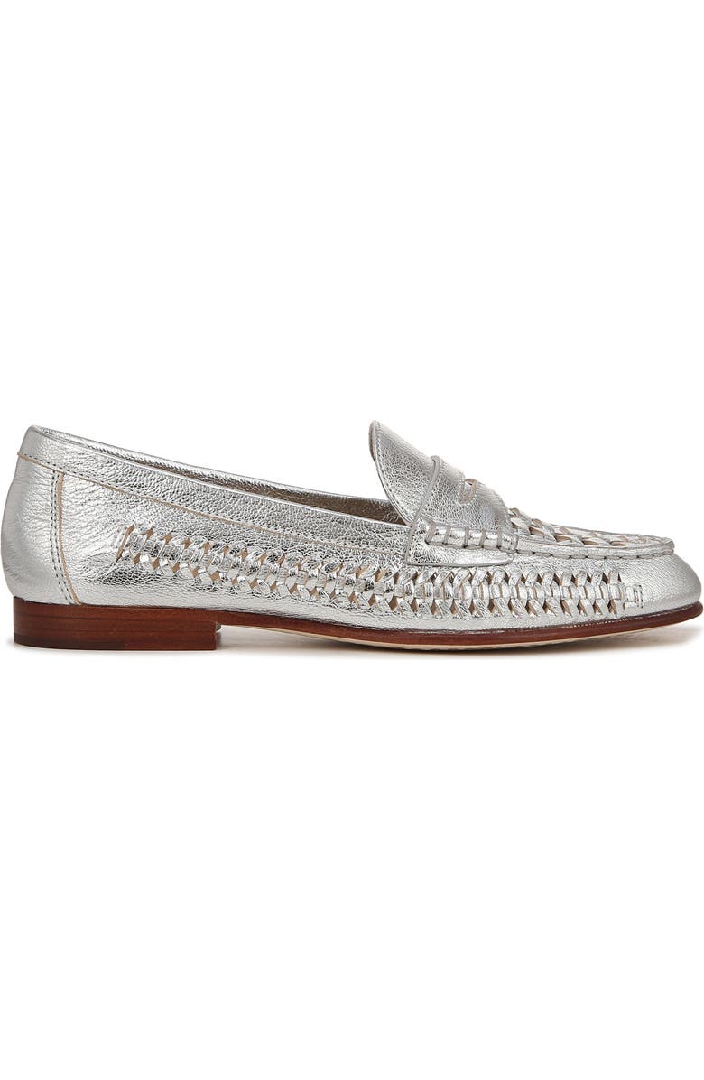 Veronica Beard Woven Penny Loafer, Alternate, color,