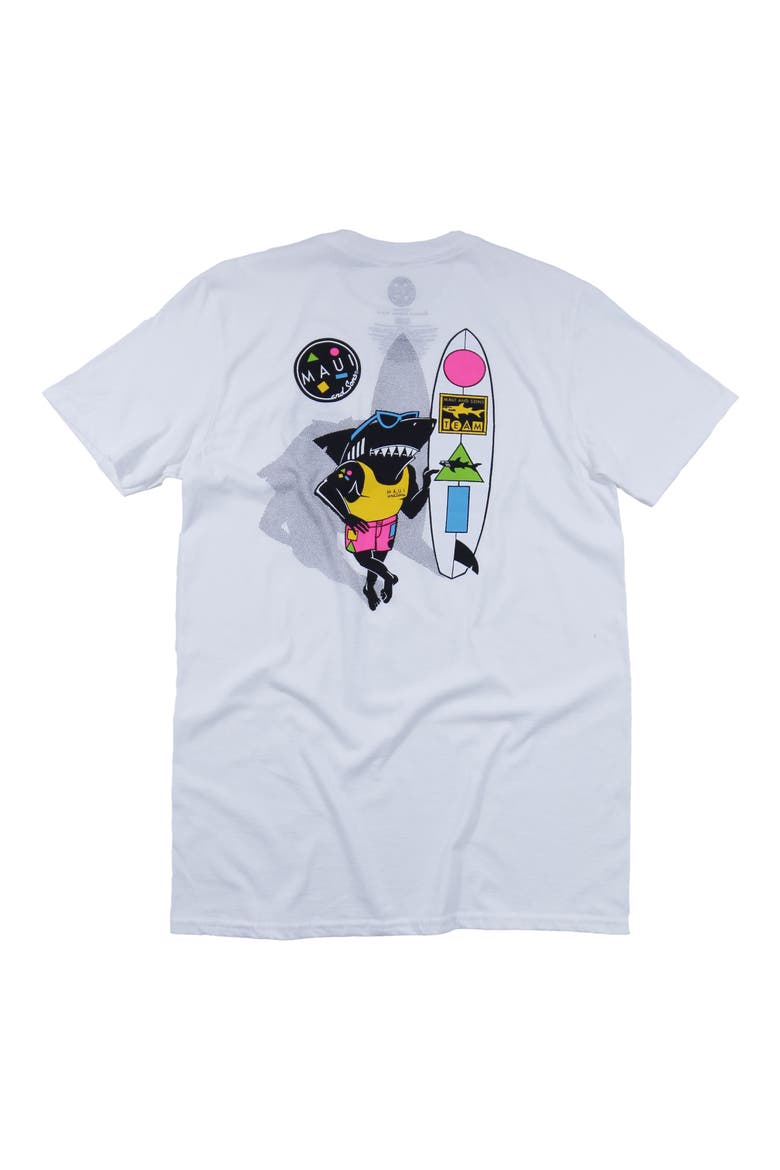 Arnold Sharkley Graphic T-Shirt, Alternate, color, WHITE