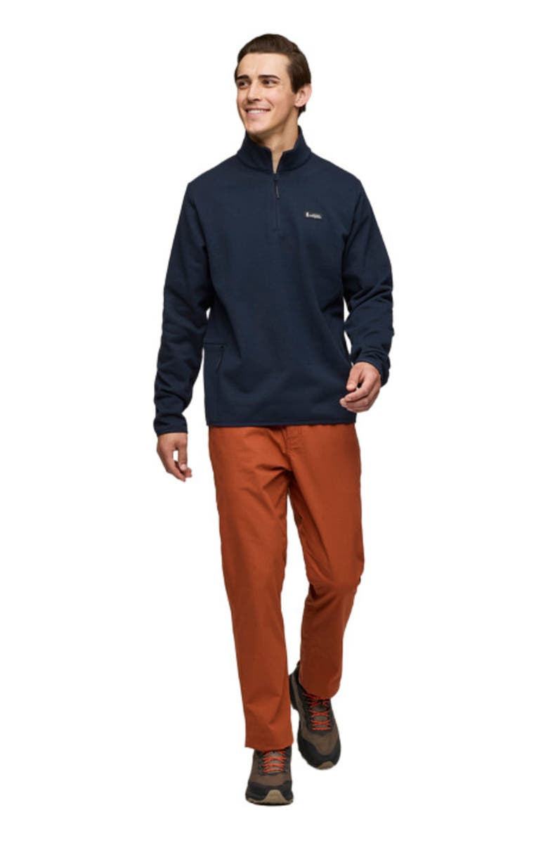 Cotopaxi Envo Fleece Quarter-Zip Pullover - Men's, Main, color, Heather Carbon