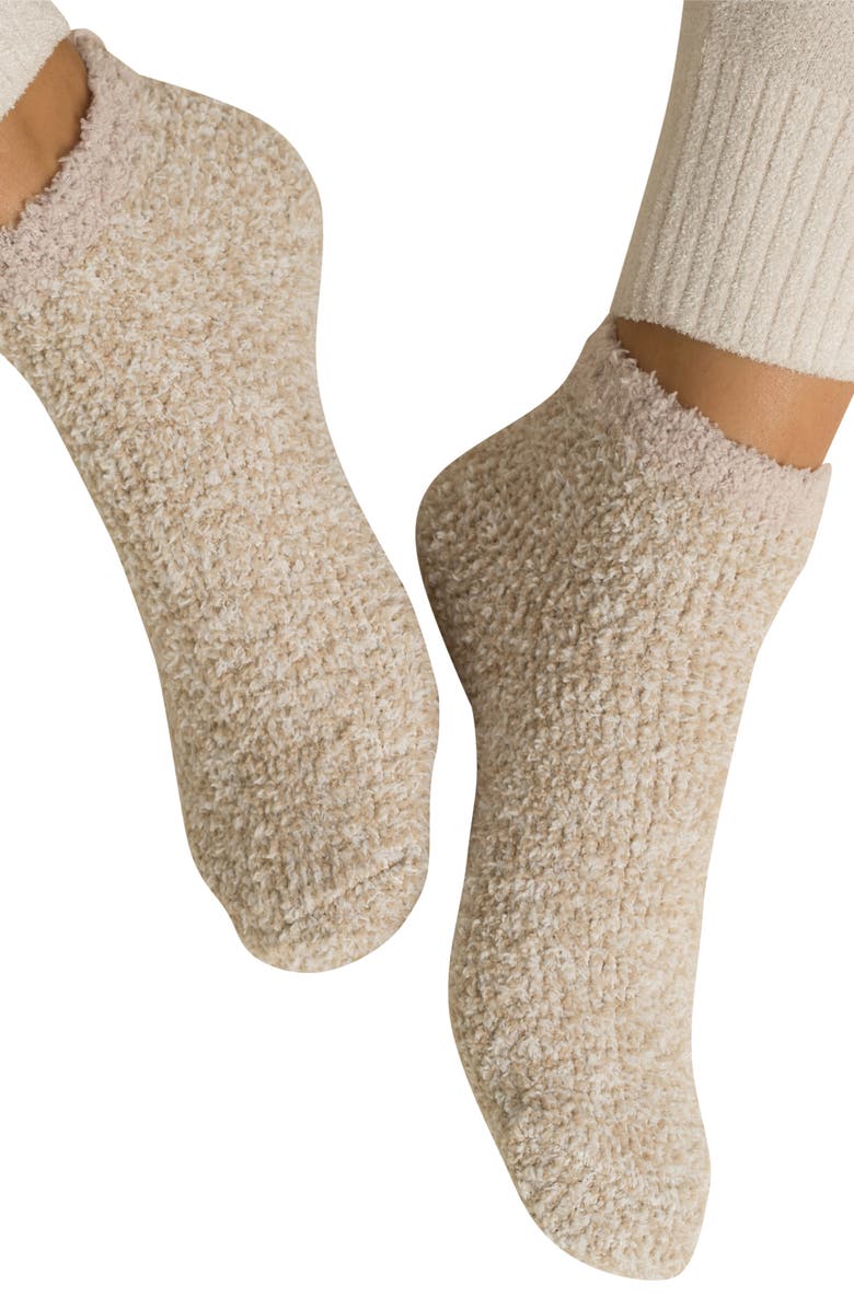 Barefoot Dreams<sup>®</sup> CozyChic<sup>™</sup> Assorted 2-Pack Ankle Socks, Alternate, color, Stone Multi