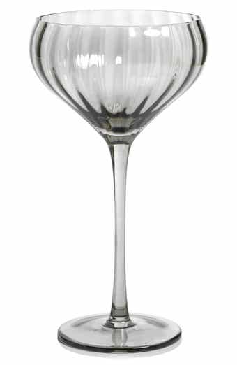 Zodax Malden Optic Set of 4 Cocktail Glasses