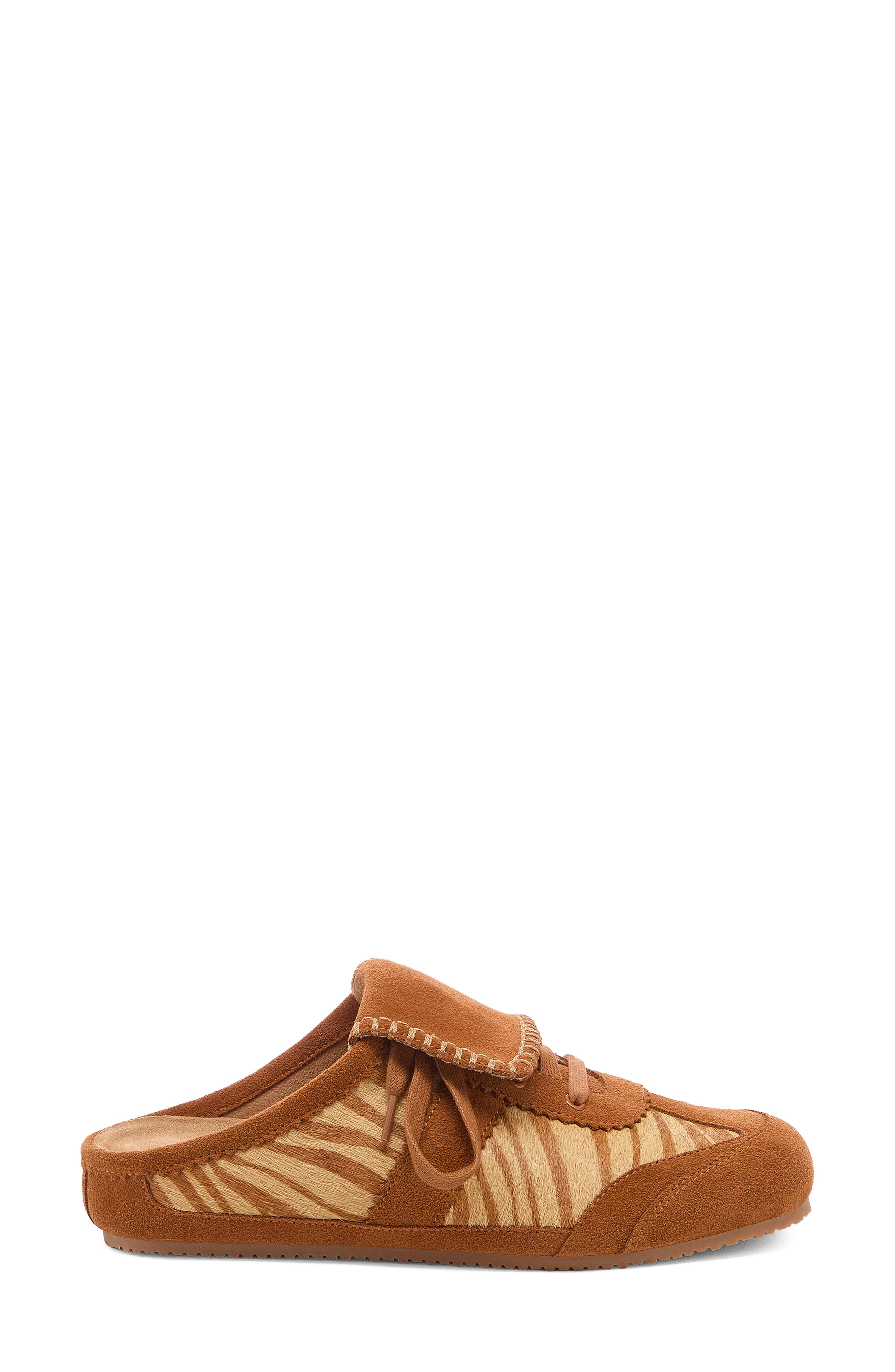 Scotty Flat Mule, Alternate, color, ZEBRA CALF HAIR
