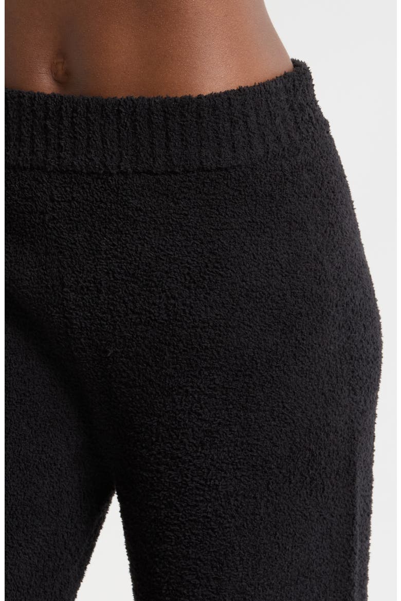 Darianna Fleece Lounge Pants, Alternate, color, BLACK