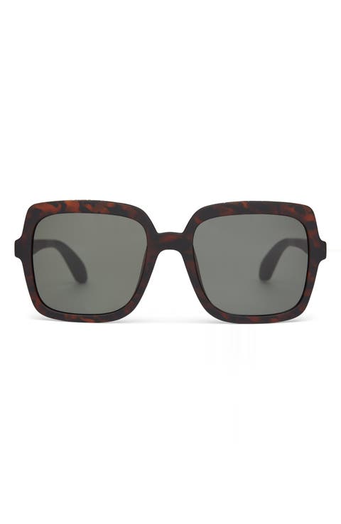 Athena 56mm Square Sunglasses