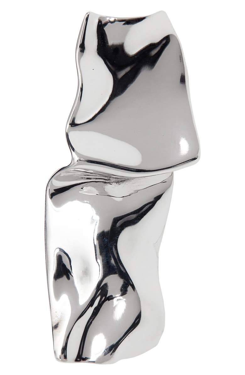 FARIS Warp Sterling Silver Earrings, Alternate, color, 