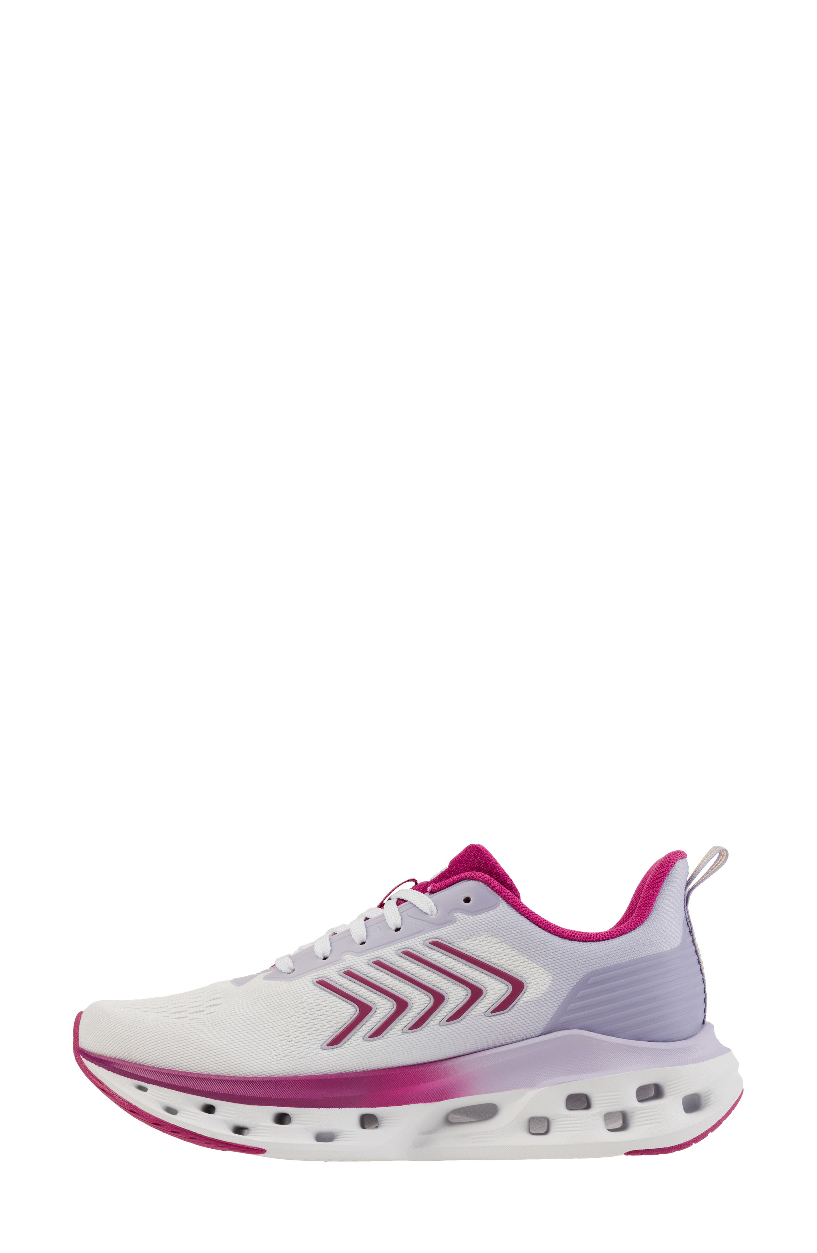 Melrose Tube Lite Sneaker, Alternate, color, WHITE/ CACTUSFLWER/ LILAC