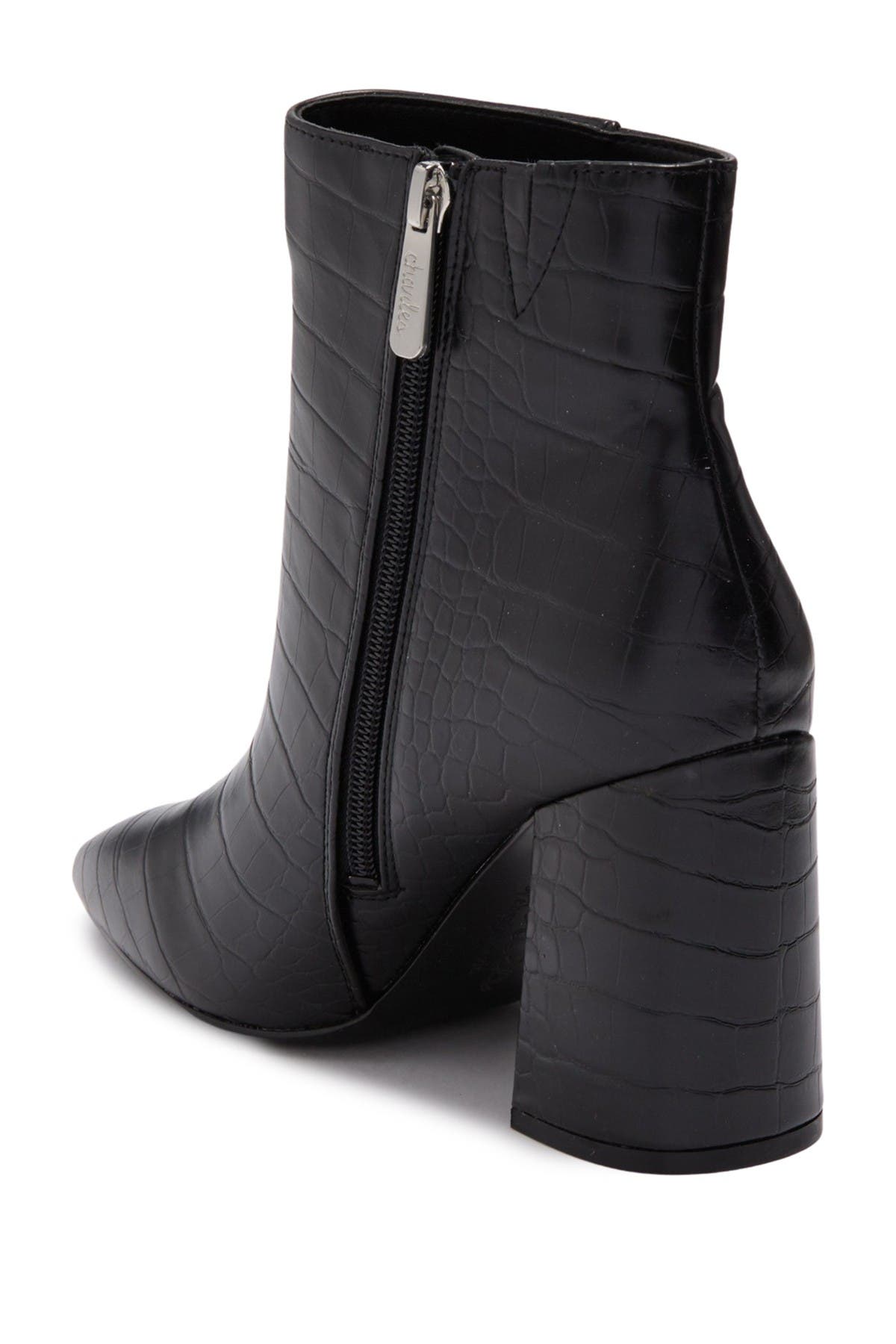 Charles David Virgil Embossed Boot, Alternate, color, 