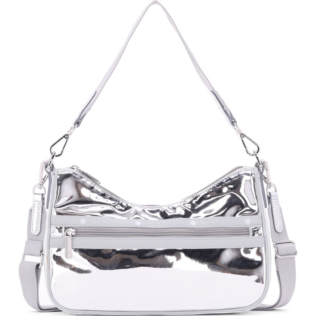 Lesportsac Small Convertible Shoulder Bag In Silver