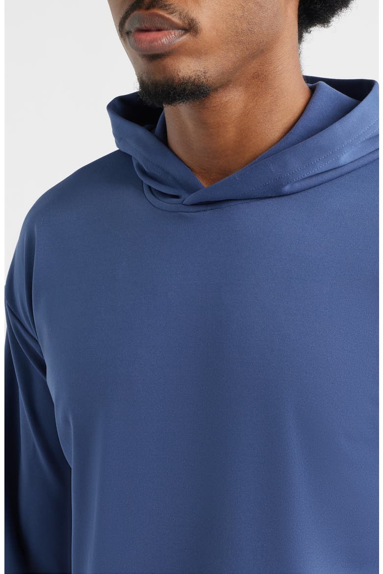 Tempo Comfort Performance Hoodie, Alternate, color, BLUE