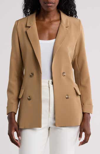 Notch Collar Blazer