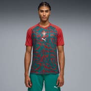 PUMA Men's Puma Red Portugal National Team Pre-Match Jersey
