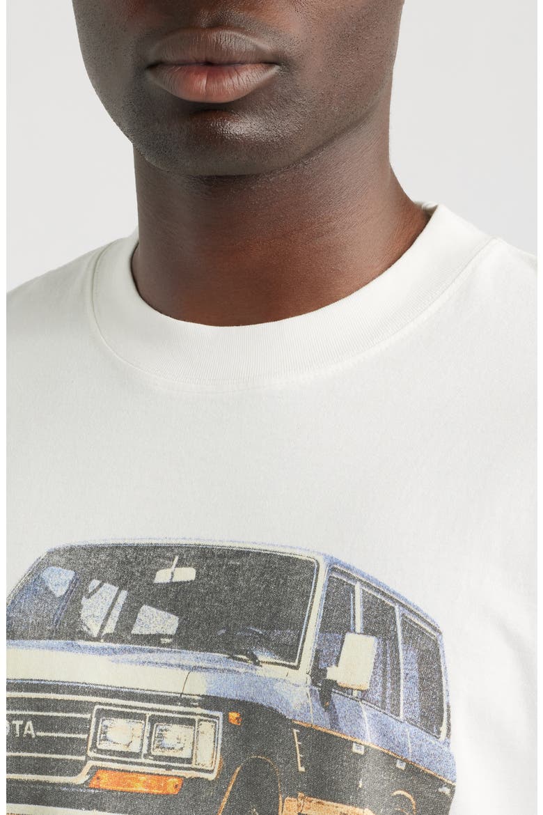 Toyota Land Cruiser Graphic Cotton T-Shirt, Alternate, color, WHITE