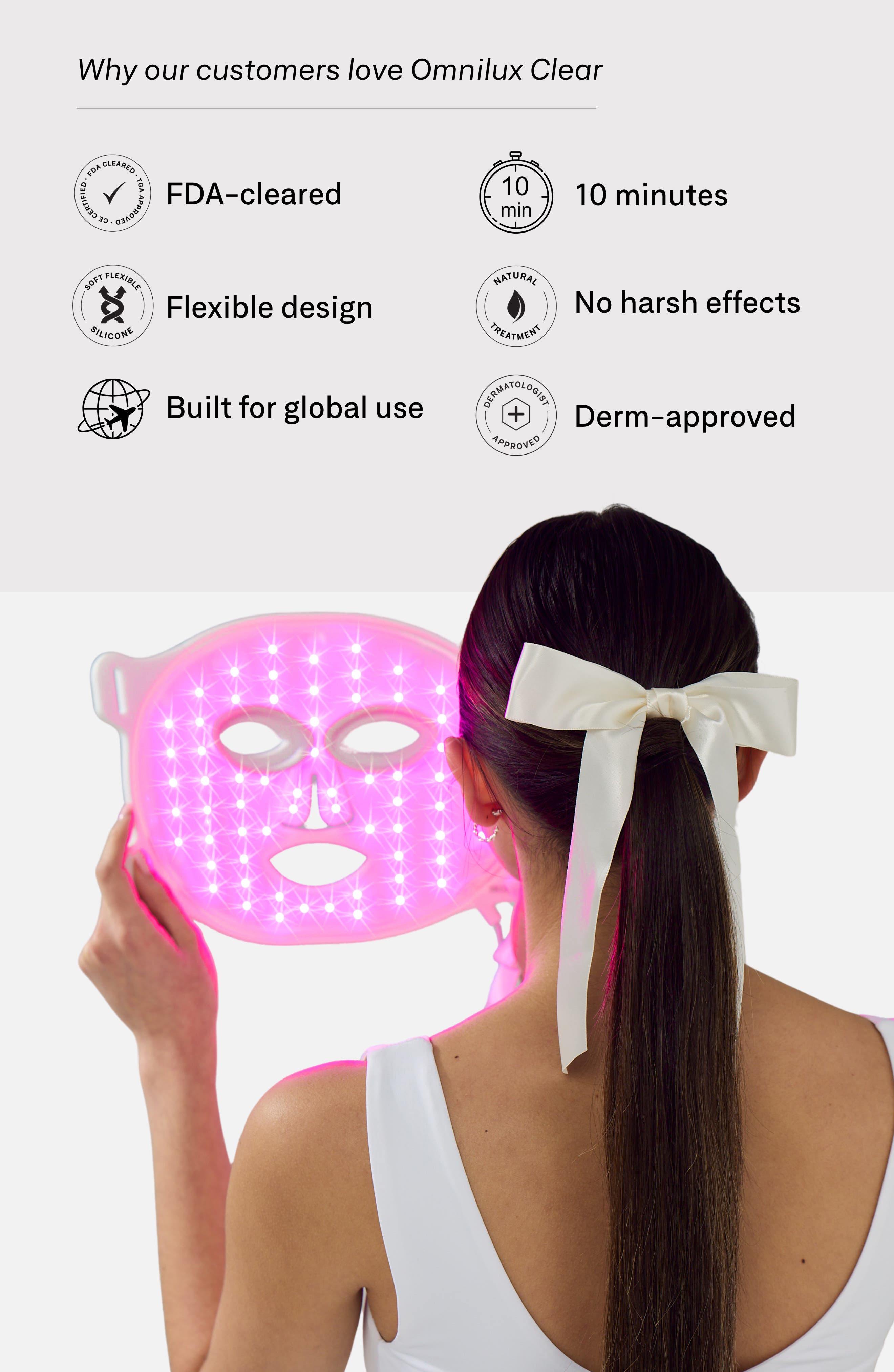 OMNILUX Clear LED Device (Nordstrom Exclusive) (Women) | Nordstrom
