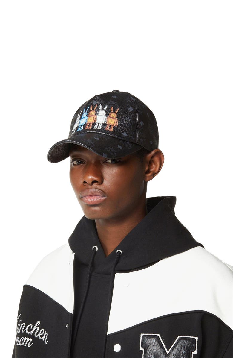 MCM Classic Cap in Rabot Visetos, Alternate, color,