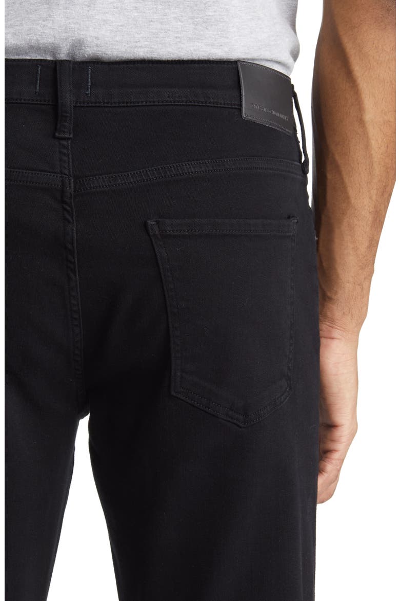 Gage Slim Straight Leg Jeans, Alternate, color, RAVEN