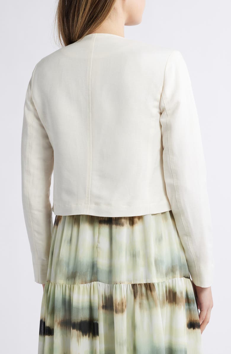 Anne Klein Abstract Print Sleeveless Tiered Maxi Dress, Alternate, color,