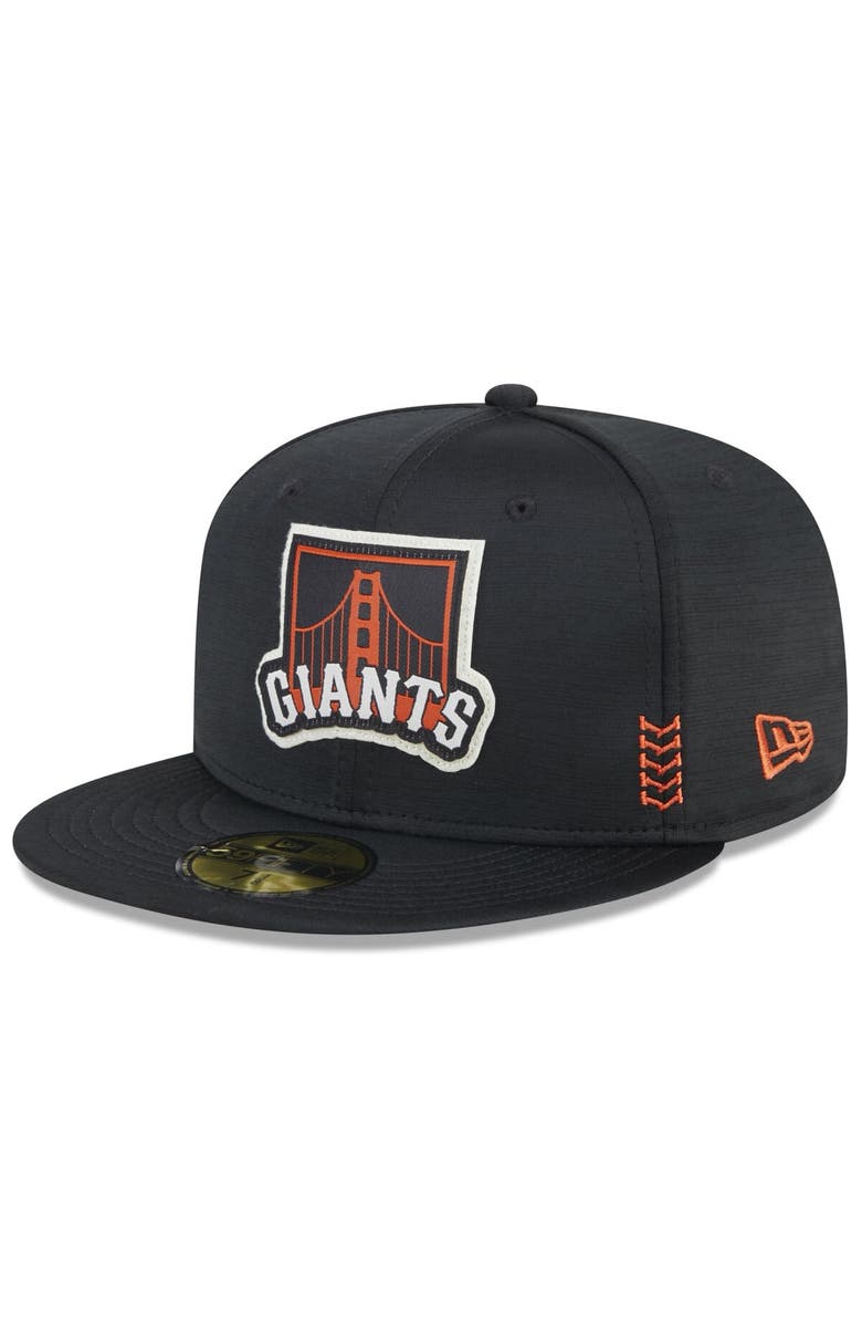 New Era Men's New Era Black San Francisco Giants 2024 Clubhouse 59FIFTY Fitted Hat, Main, color, Black