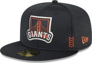 New Era Men's New Era Black San Francisco Giants 2024 Clubhouse 59FIFTY Fitted Hat