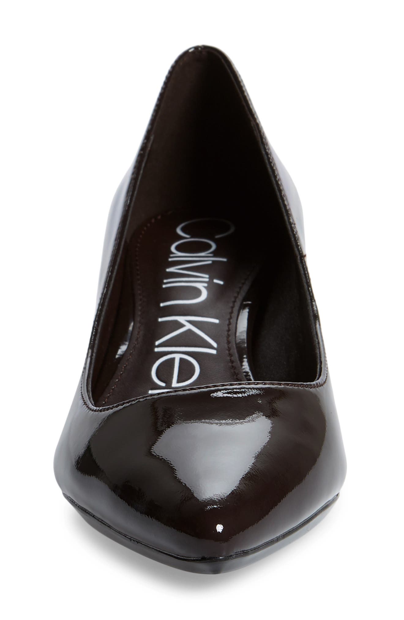 Gabrianna Pump, Alternate, color, MAHOGANY LEATHER