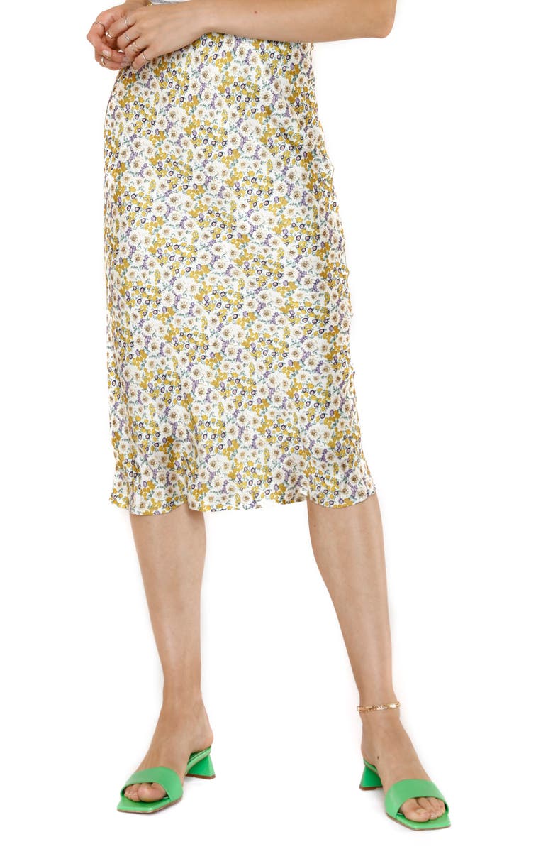 Heartloom Rylen Floral Print Pencil Skirt, Main, color, 