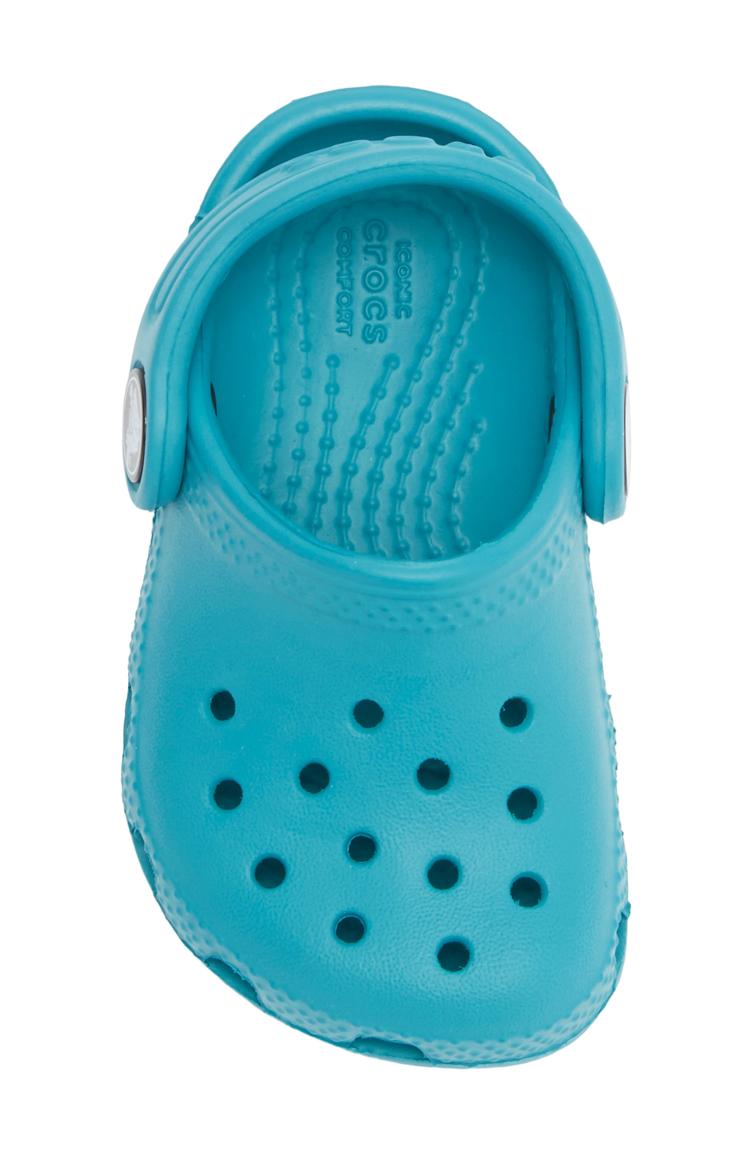 CROCS Kids' Classic Clog, Alternate, color, Turbo Teal