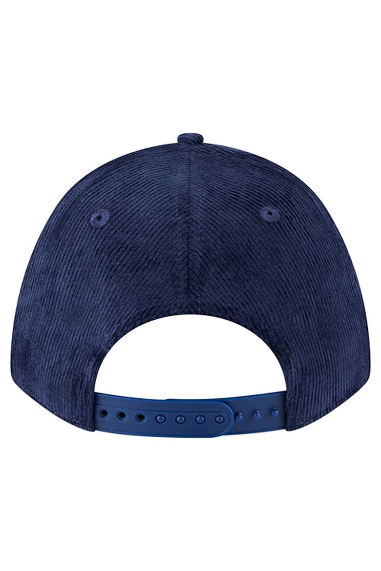 Men's New Era Royal New York Giants Cord Corduroy 9FORTY A-Frame Adjustable Hat, Alternate, color, Royal