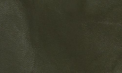 Nordstrom Cashmere Lined Leather Touchscreen Gloves In Green