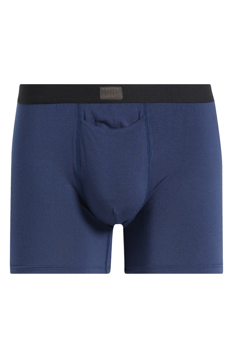 Lunya Stretch Modal Boxer Briefs, Alternate, color, Deep Blue
